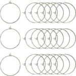 image of metal hoops for charms